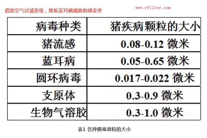 規(guī)模豬場如何凈化控制疫??？空氣過濾系統(tǒng)如何阻擋藍耳病毒株呢？